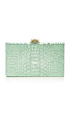 Edie Parker Jean Python Clutch