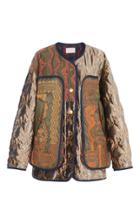 Peter Pilotto Velvet Quilted Jacket