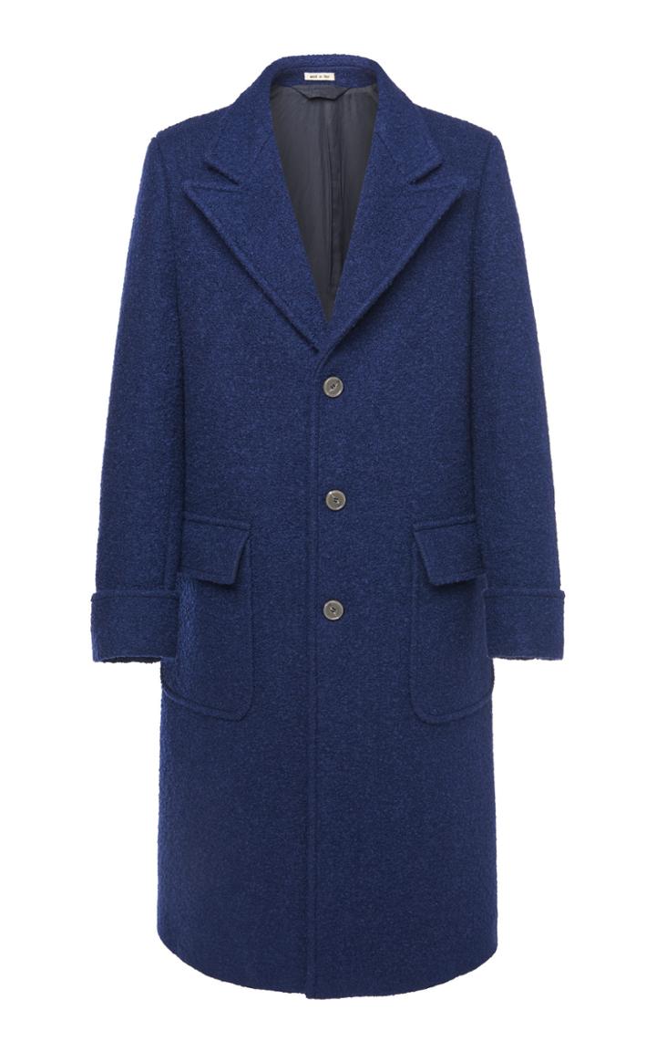 Marni Lapel Wool Overcoat