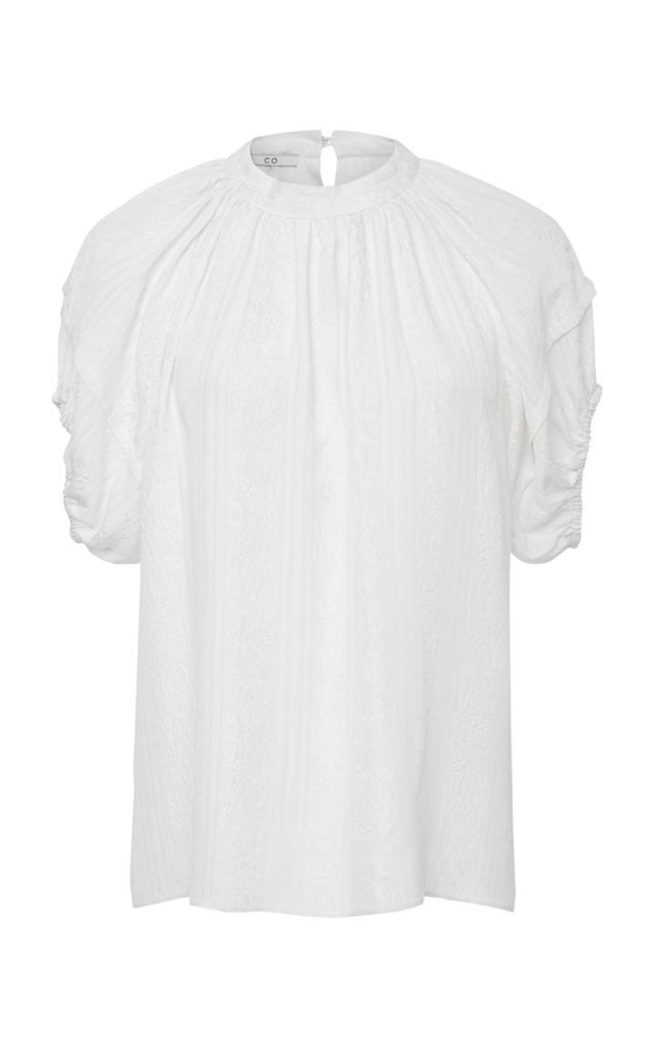 Co Floral Mandarin Blouse