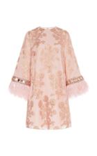 Moda Operandi Andrew Gn Embellished Floral Fil Coup Silk-blend Mini Dress