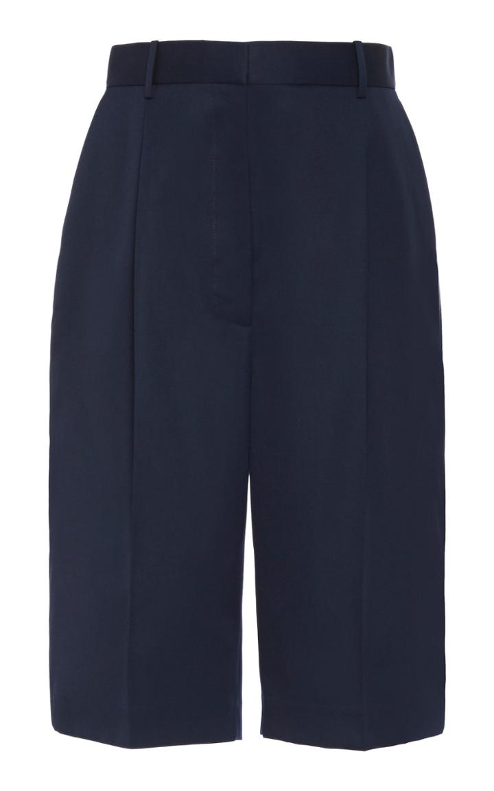 Moda Operandi The Row Marco Wool Knee-length Shorts Size: 0