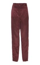 Nina Ricci Crinkled Satin Trousers