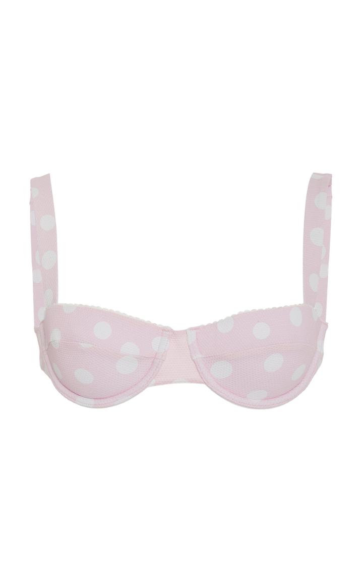 Ephemera Polka-dot Bikini Top