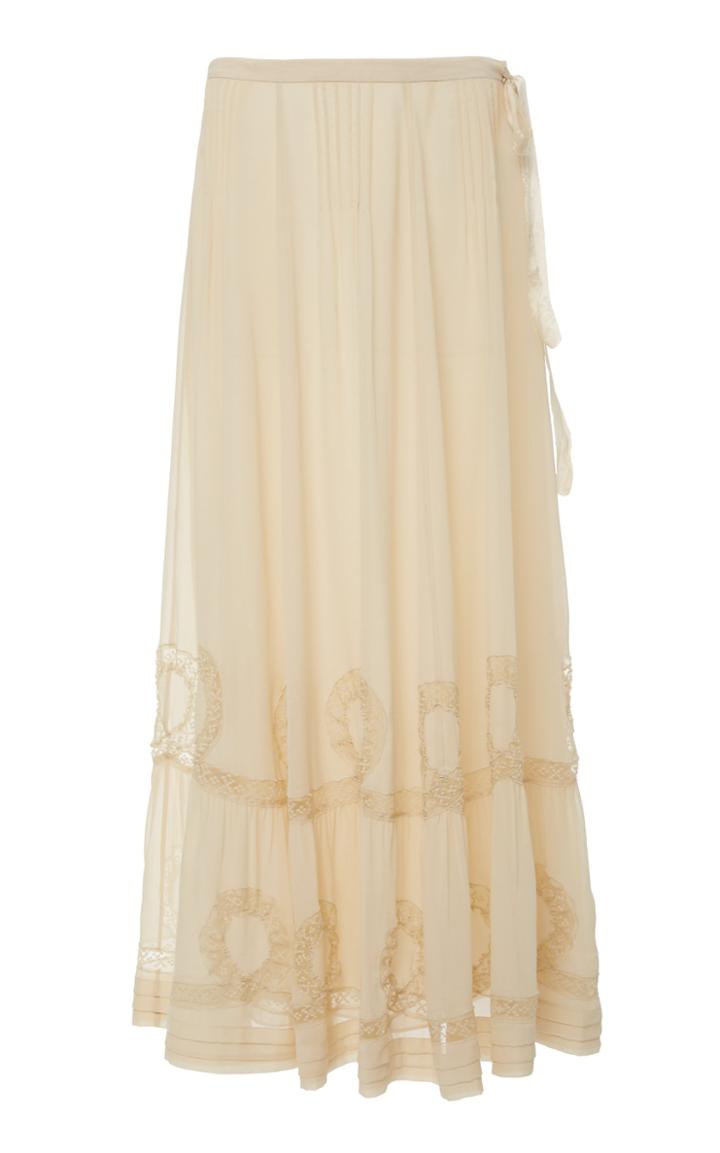 Loveshackfancy Hillary Midi Skirt