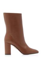 Aquazzura Boogie Leather Ankle Booties
