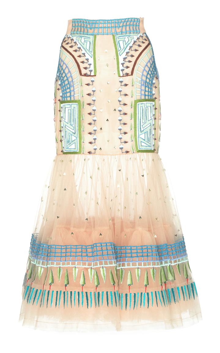 Temperley London Maze High Waist Skirt