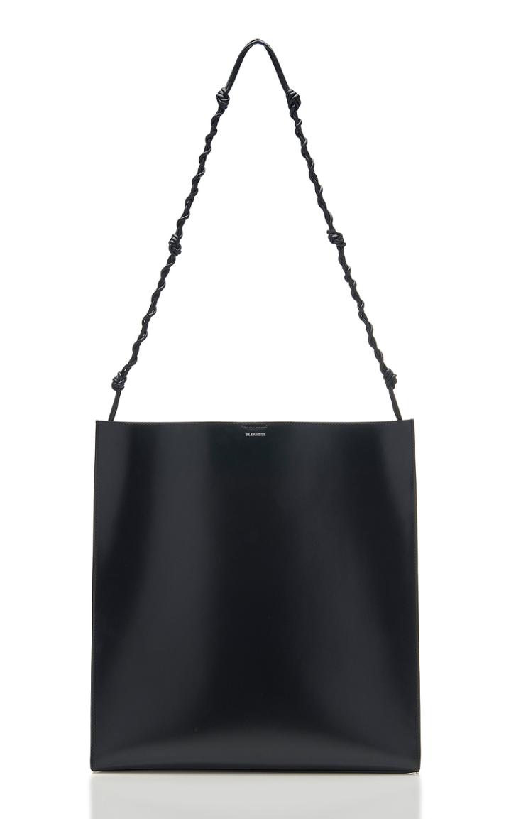 Jil Sander Tangle Large Leather Bag