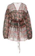 Moda Operandi Liberty London Coralie Clementine Printed Cotton-voile Dress Size: Xs
