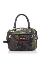 Miu Miu Camo Print Tote