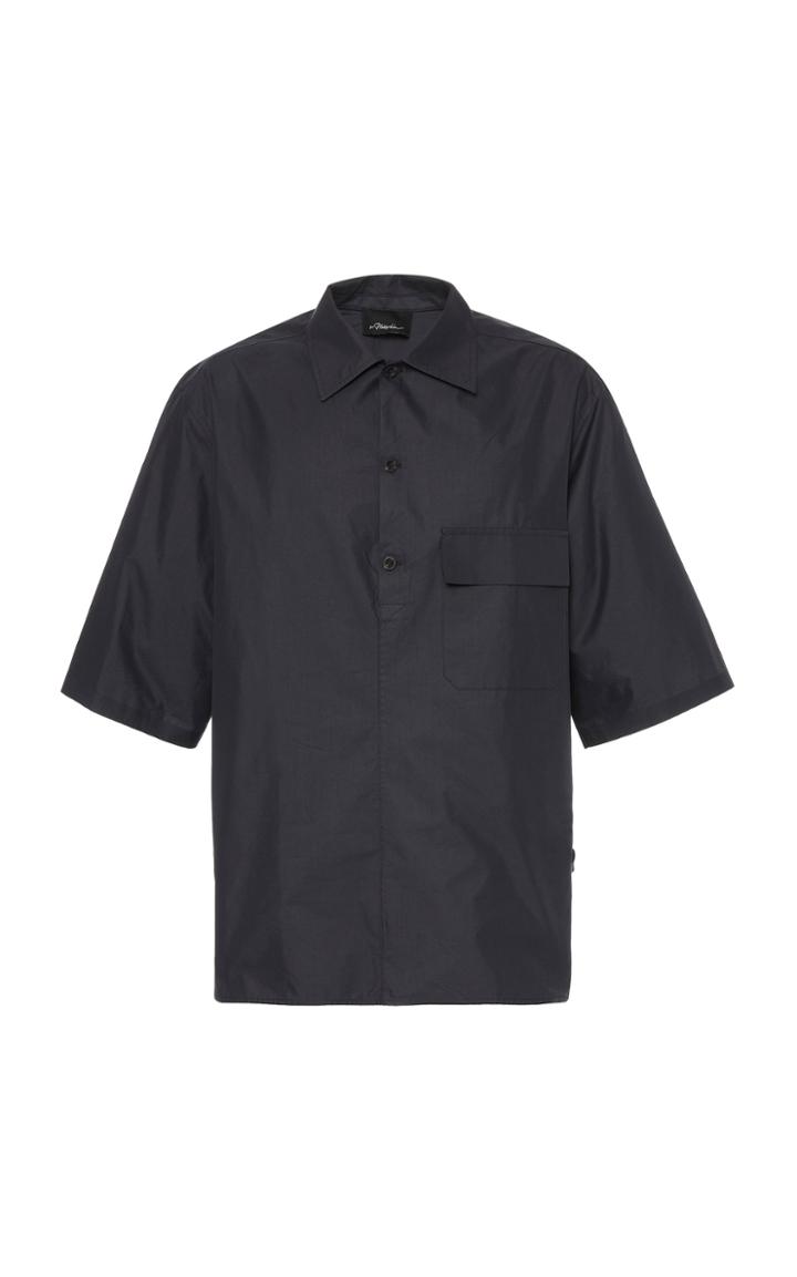 Moda Operandi 3.1 Phillip Lim Chintz Poplin Oversized Polo Size: Xs
