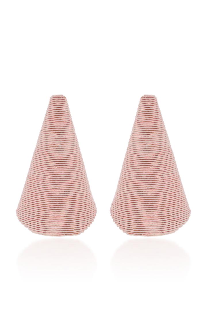 Rebecca De Ravenel Aida Oversized Cone Earrings