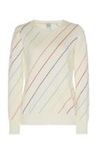 Madeleine Thompson Cerus Multicolor Striped Cashmere Sweater