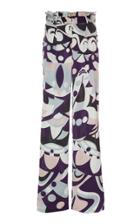 Cin Cin Printed Silk Pants Size: S