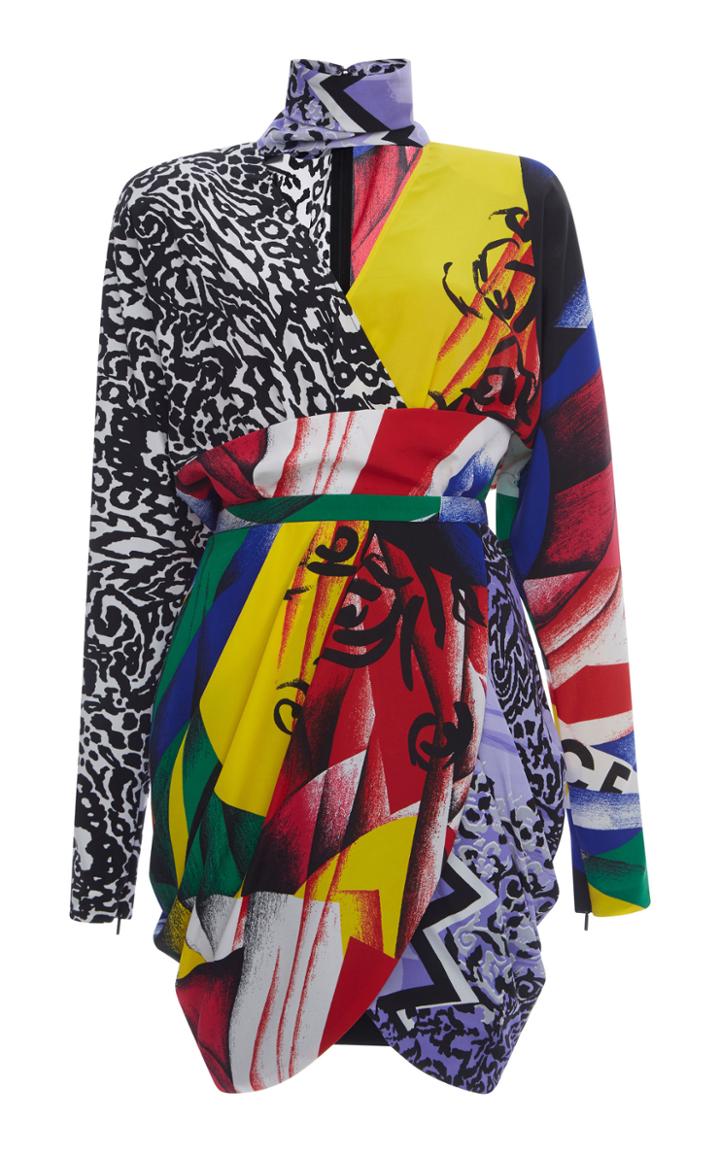 Versace Silk Marocaine Dress