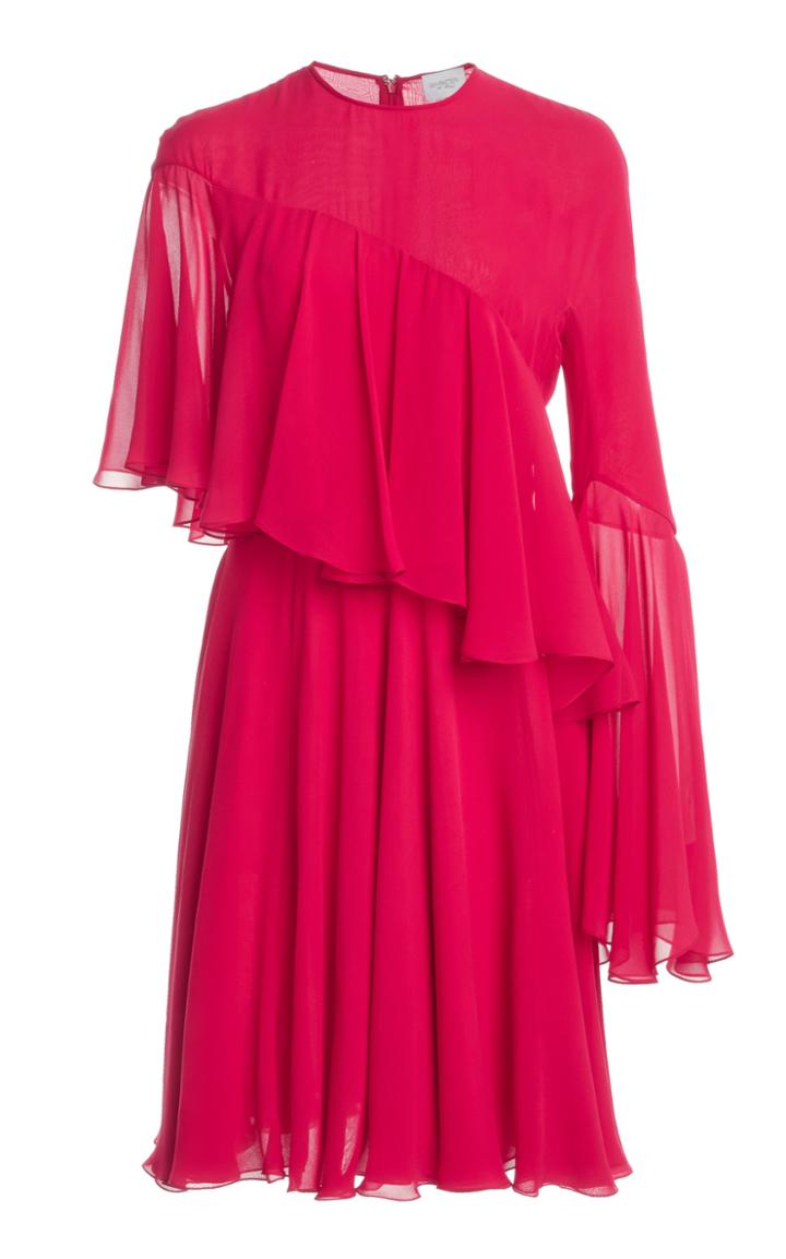Moda Operandi Giambattista Valli Asymmetric Silk Dress