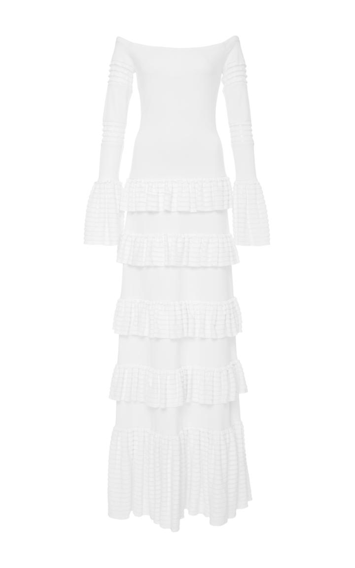 Alexis Sylar Off The Shoulder Long Dress