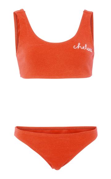 Bruna Malucelli Custom Bianca Boucle Bikini Set