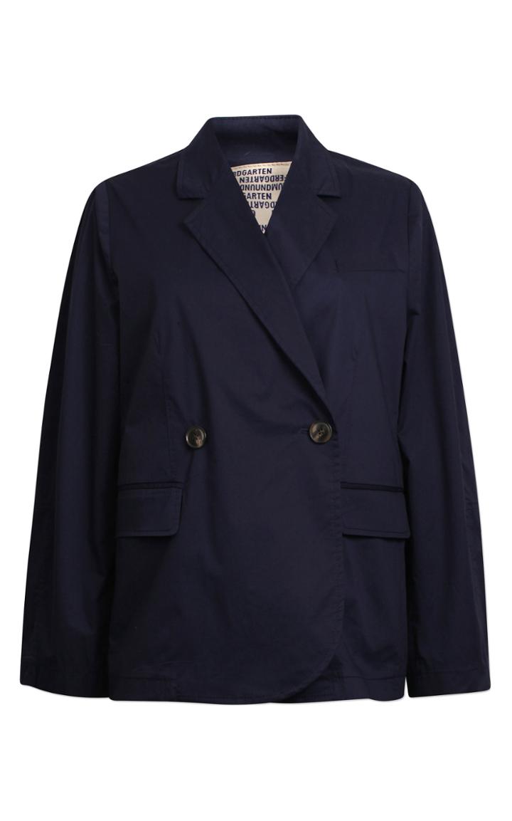 Baum Und Pferdgarten Brittany Round Sleeve Cotton-blend Jacket