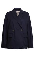 Baum Und Pferdgarten Brittany Round Sleeve Cotton-blend Jacket