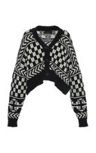 Alanui Wool Cropped Cardigan