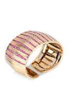 Kendra Pariseault Resonance Reverse Ombre Cuff With Pink Sapphire