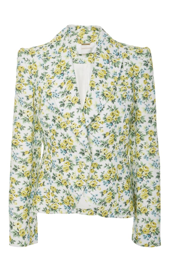 Zimmermann Golden Fitted Blazer