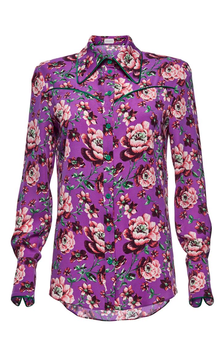 Magda Butrym Dalian Silk Shirt