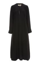 Matin Silk Split Midi Dress