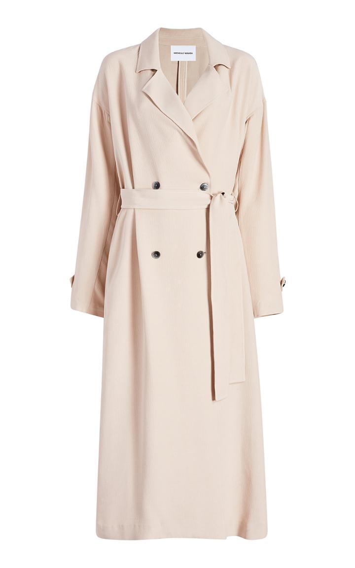 Moda Operandi Michelle Waugh The Jany Drapey Trench Size: Xs