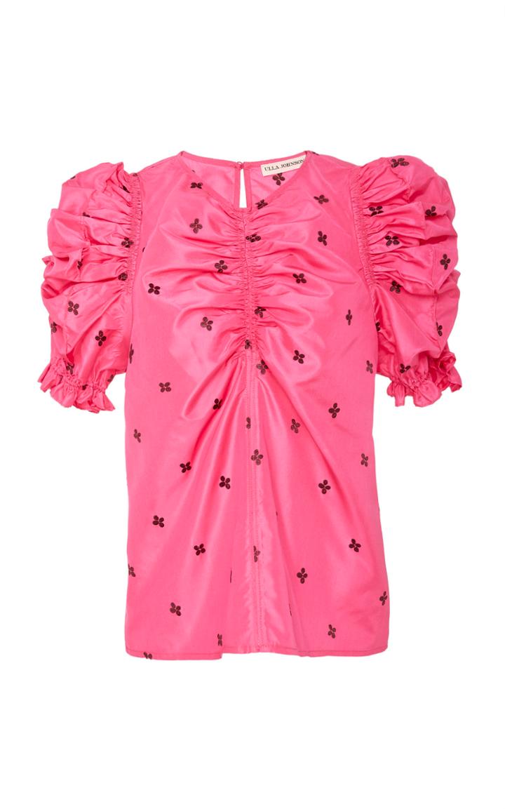 Ulla Johnson Bise Tafetta Top