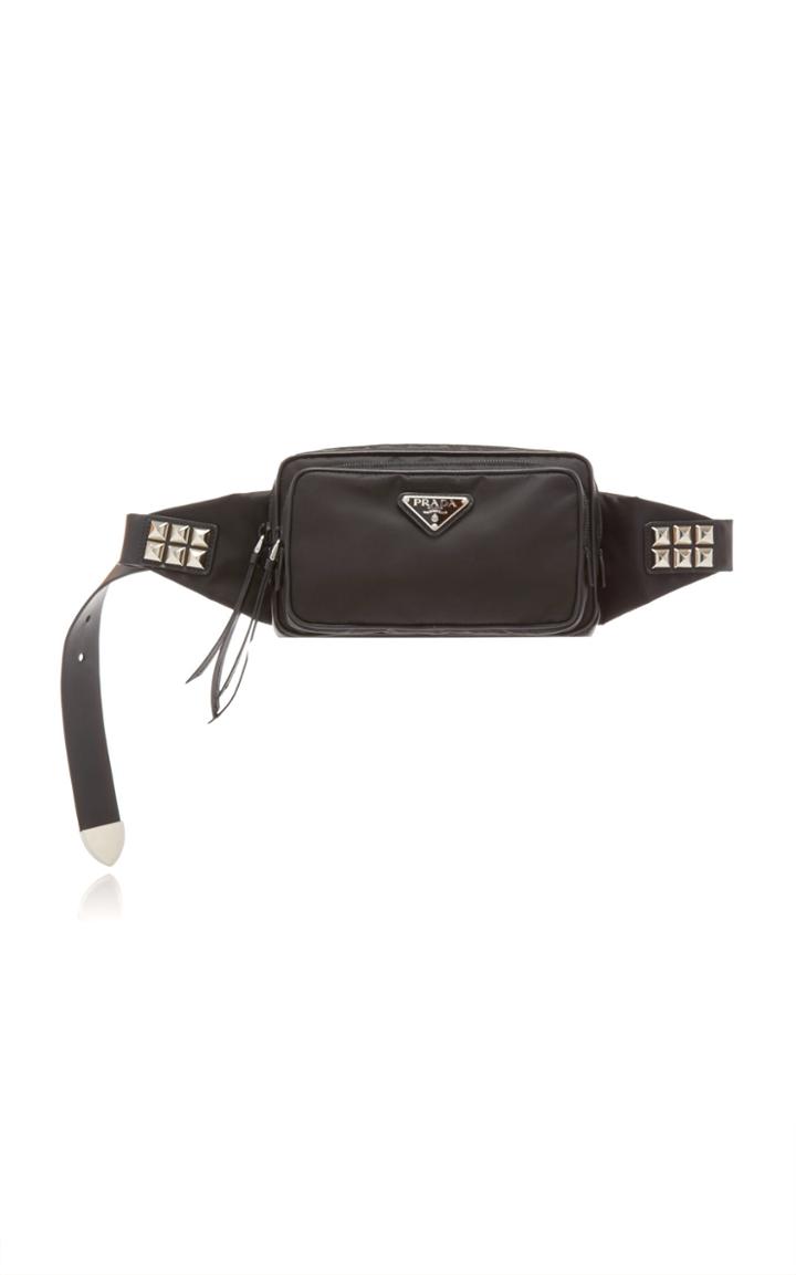 Prada Stud-embellished Belt Bag