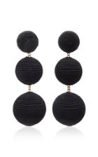 Rebecca De Ravenel M'o Exclusive Three Drop Clip Earrings