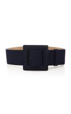 Carolina Herrera Oversized Linen Waist Belt
