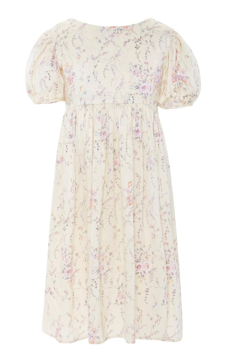 Loveshackfancy Holly Puff Sleeve Dress