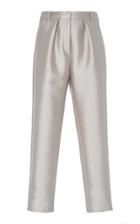Co Bonded Silk Twill Tapered Pant