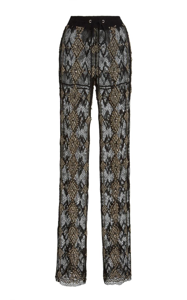 Sally Lapointe Lace Drawstring Pant