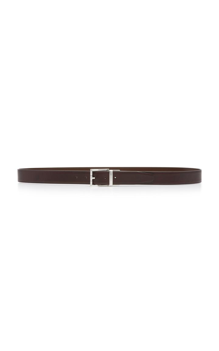 Bally Astor Brown Leather Belt