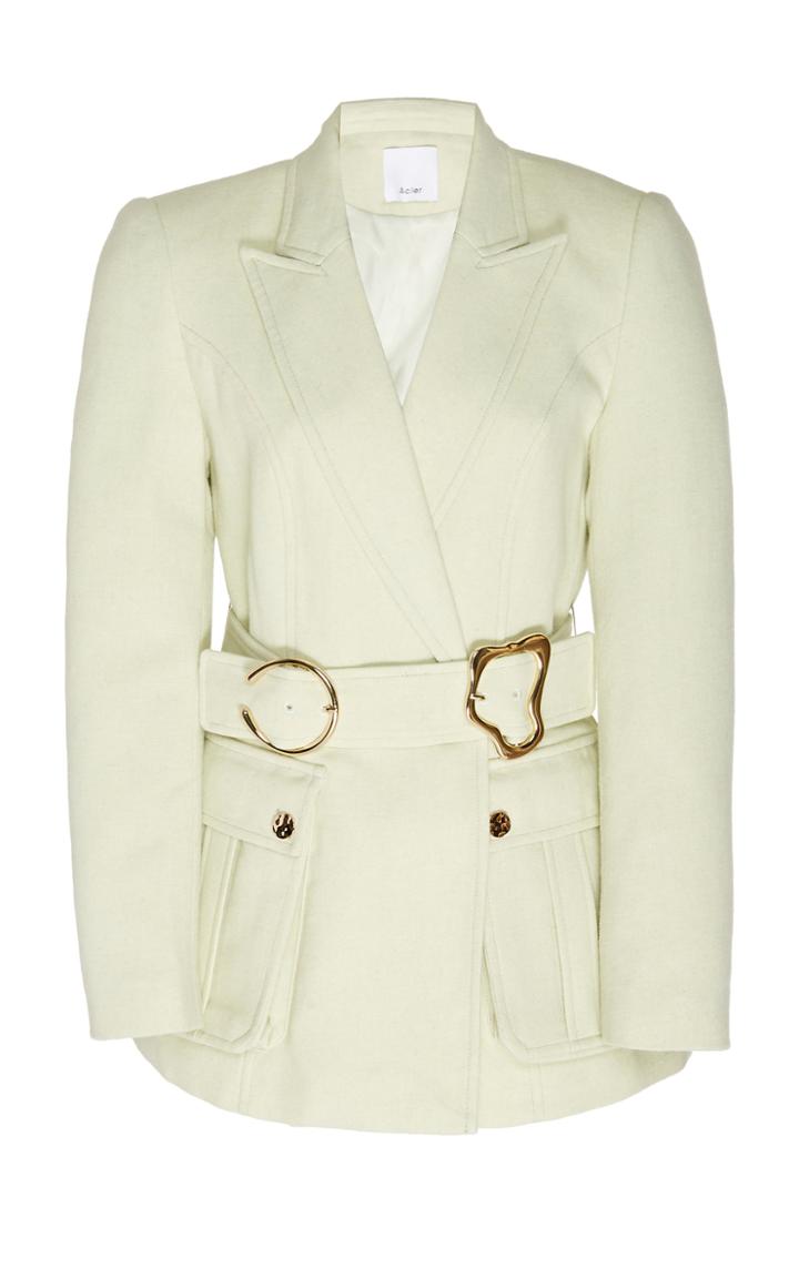 Acler Kota Belted Pocket Blazer
