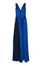 Zeus + Dione Penelope Pleated Full Length Dress