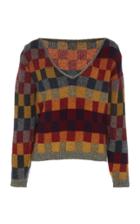 The Elder Statesman Gee's Plaid Cashmere Sweater