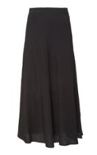 Christine Alcalay Linen Blend Midi Skirt