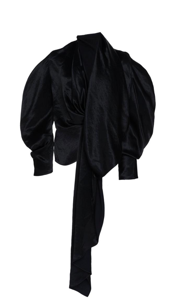 A.w.a.k.e. Mode Reversible Gathered Knot Top