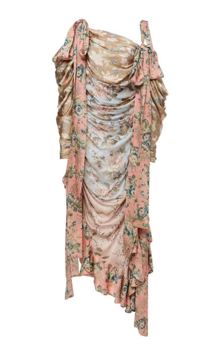 Zimmermann Unbridled Elixir Silk Dress
