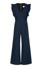 Sea Stevie Cotton Wide-leg Jumpsuit Size: 4