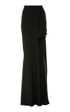 Zac Posen Floor Length Crepe Skirt