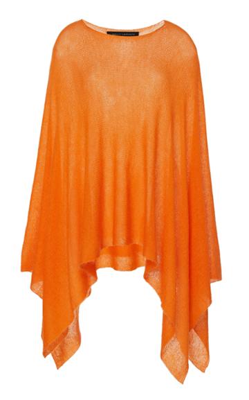 Sally Lapointe Asymmetric Knitted Poncho
