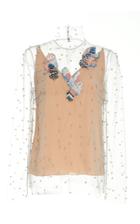 Alena Akhmadullina Sheer Embroidered Blouse