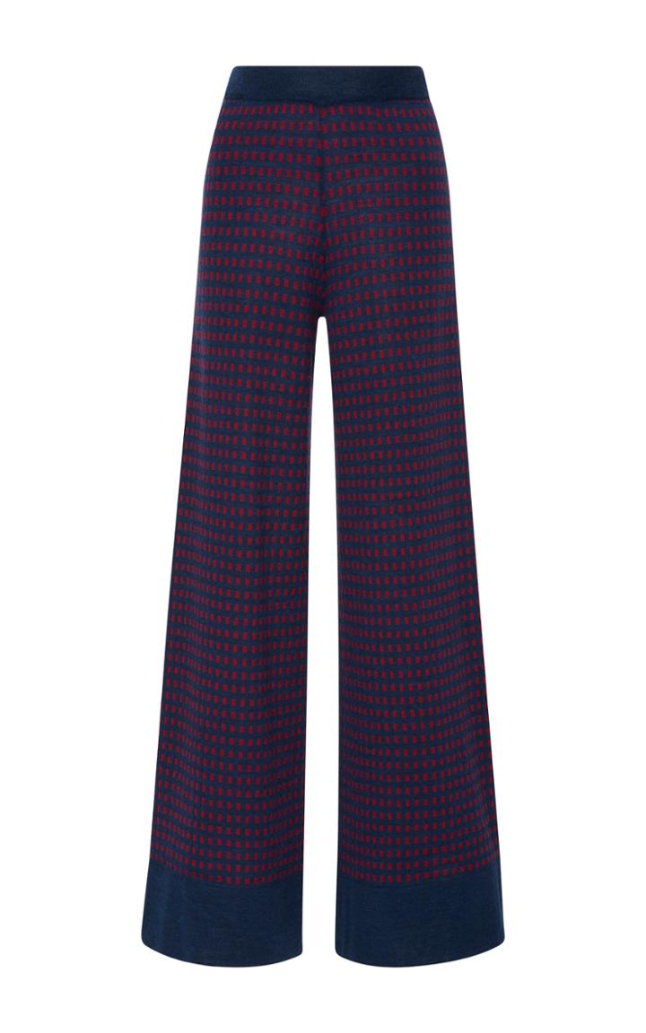 Tak.ori Tak. Ori Checked Wide Leg Pant
