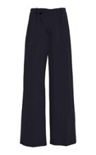 Deveaux Tina Stretch-crepe Wide-leg Pants